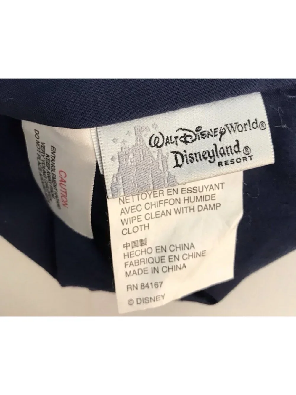 Plaid Mickey Mouse Tote Walt Disney World Disneyland Reusable Bag Magnetic Close